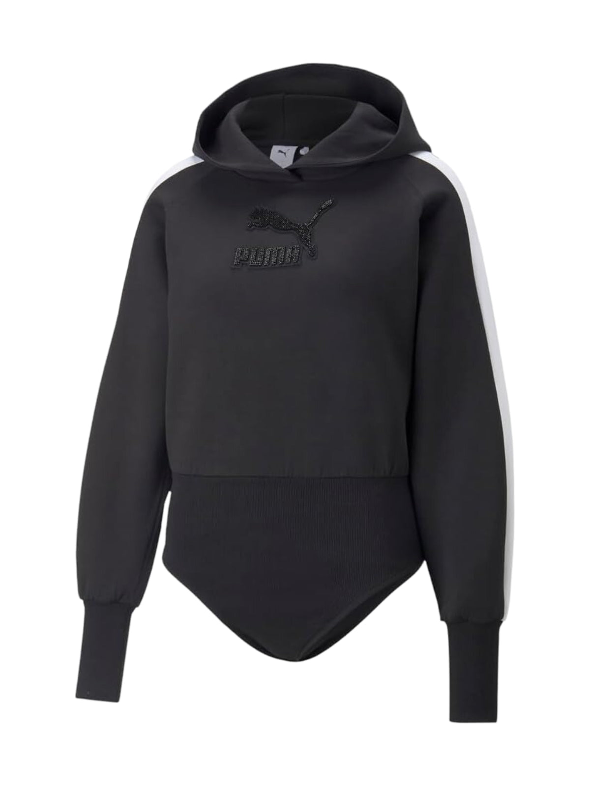 Puma Bodysuit Hoodie Luxe Sport Black